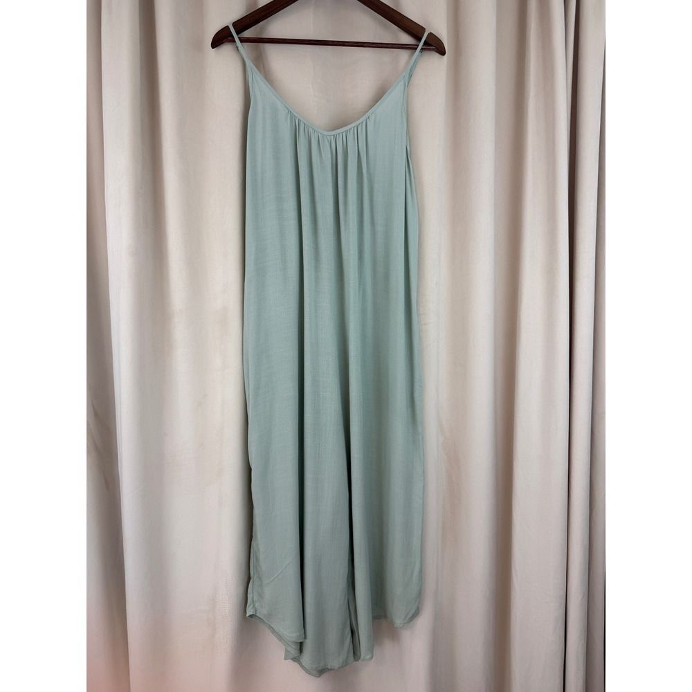 Shinestar Light Green Wide-Leg Jumpsuit – Size Medium - Picture 1 of 9